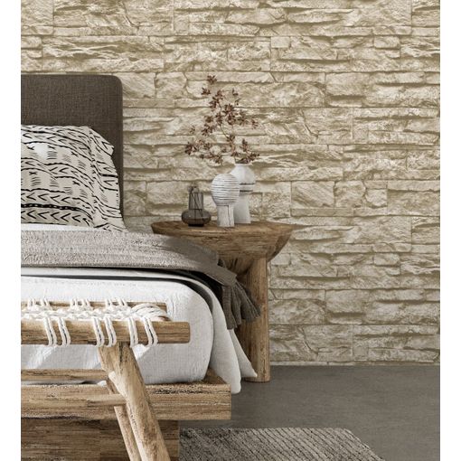 Muestra Din A4 De Papel Pintado Vinílico Lavable Efecto Listones De Madera  Tablas Beige - Madeira 3 454786 De Gaulan con Ofertas en Carrefour