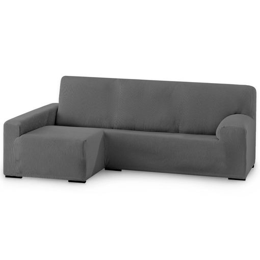 Funda De Sofá Chaise Longue Elástica Strada Brazo Derecho Largo, Gris  Claro. Funda Para Sofá Chaise Longue Elástica con Ofertas en Carrefour