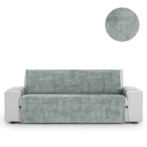 Cubre Sofá Protector Antimanchas Acabado Aterciopelado Turin Gris Chaise  Longue Izquierdo Extra 290 Cm con Ofertas en Carrefour