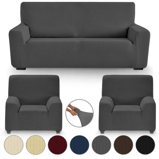 Funda De Sillón Sofá Elástica Adaptable Milan 1 Plaza Eiffel