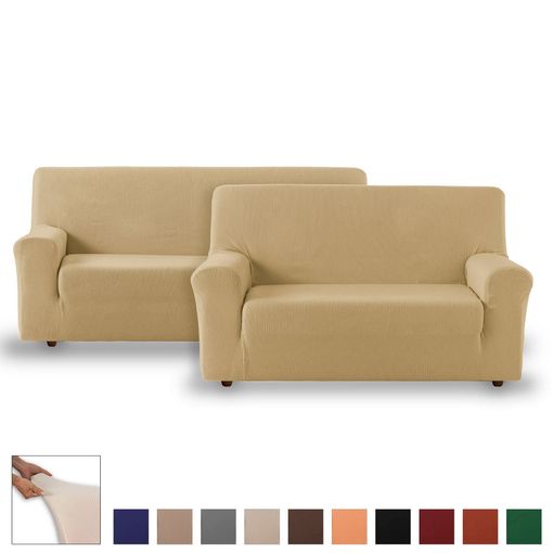 Funda De Sofá Chaise Longue Valeria 3 Color Marrón Tamaño Y Posición  Chaisse Longue - Brazo Derecho 240cm con Ofertas en Carrefour