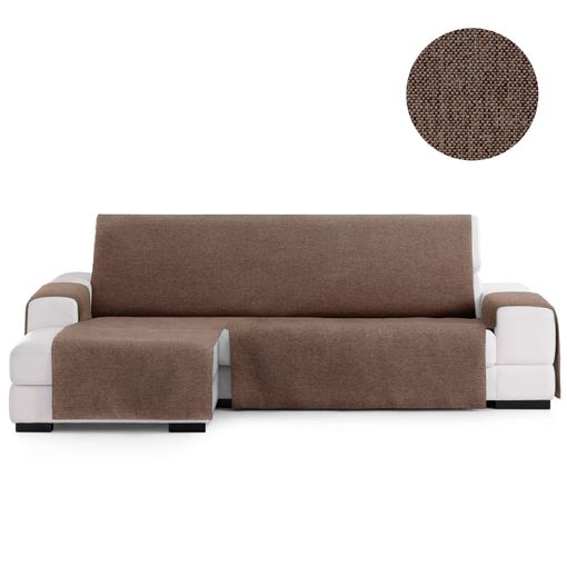 Cubre Sofá Chaise Longue Acolchado Maui Brazo Derecho 200cm, Beige.  Protector Funda De Sofá Chaise Longue con Ofertas en Carrefour