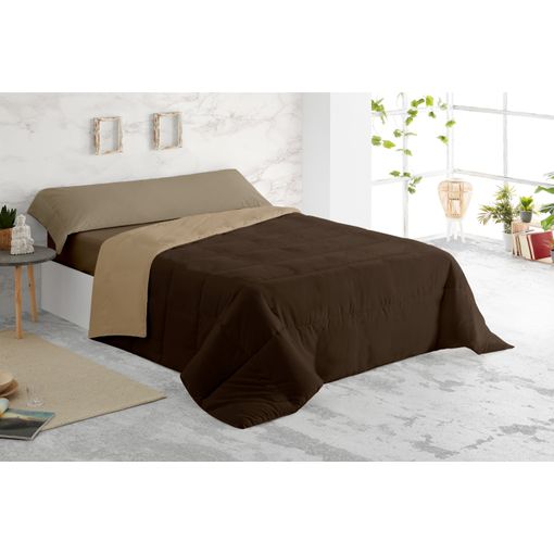 Edredón Bicolor Mostza Cama 135/150 Cm con Ofertas en Carrefour