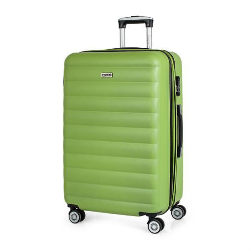 Maleta De Viaje Grande Expandible Abs Trolley 70cm Xl 4 Ruedas Dobles Simoa 71270 Pistacho