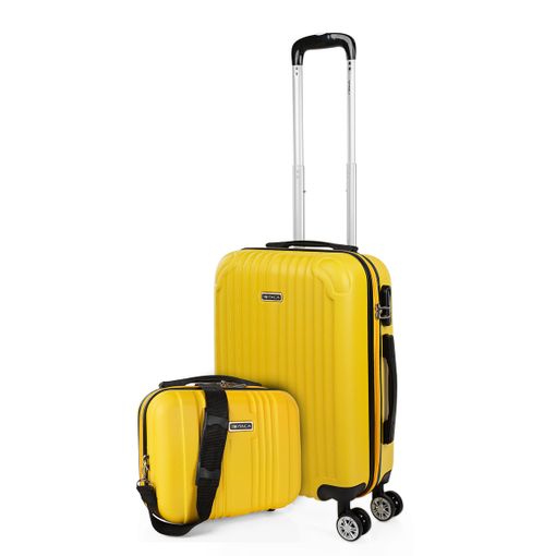 Maleta de cabina 55x40x20 cm. American Tourister con 2 kg de peso.