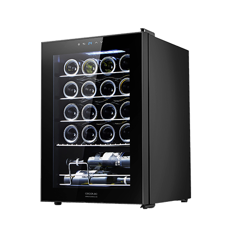 Cecotec Bolero GrandSommelier 820 CoolCrystal Vinoteca 8 Botellas G Negra