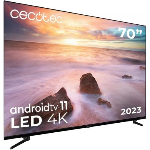 Cecotec Televisor LED 70 TV A2Z Series ALU20070Z, Resolución 4K UHD,  Sistema operativo Android TV 11, Chromecast, Google Voice Assistant »  Chollometro