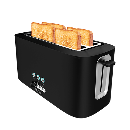 Tostadora Cecotec Toast&Taste 2L. 1350W 7 Niveles de Potencia