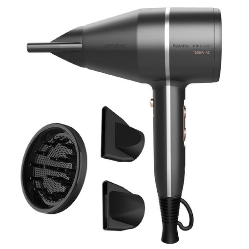 Cecotec Secador De Pelo Bamba Ionicare 5320 Flashlook Black