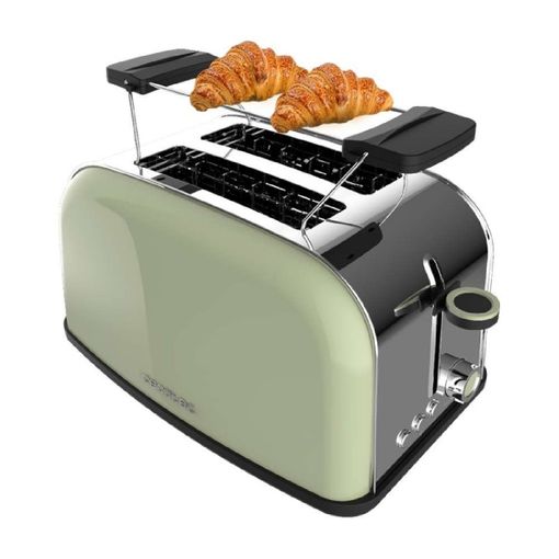 Tostador Vertical Toastin` Time 850 Inox Long Lite Cecotec con