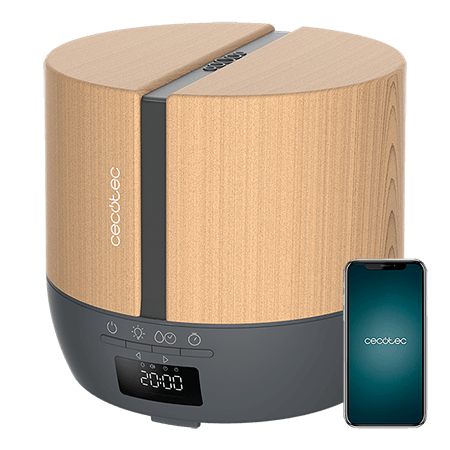 Difusor De Aroma Purearoma 550 Connected Grey Woody, Capacidad 500ml,  Pantalla Led, Temporizador 12h, Control Bluetooth, App, 3 con Ofertas en  Carrefour