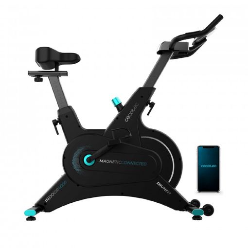Cecotec Bicicleta De Spinning Drumfit Indoor 10000 Magnetic Connected con  Ofertas en Carrefour