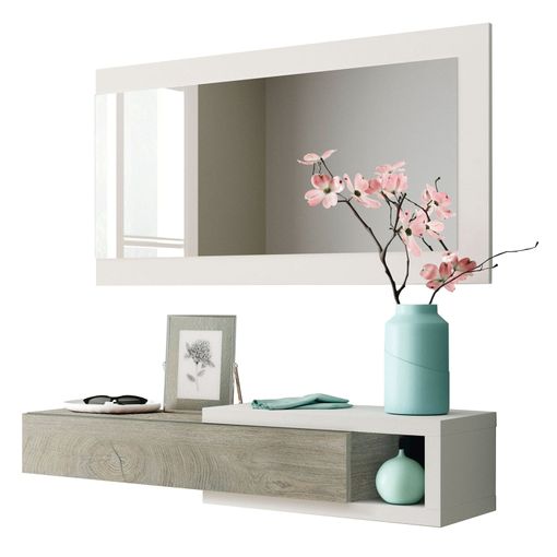 Mueble recibidor con espejo Set