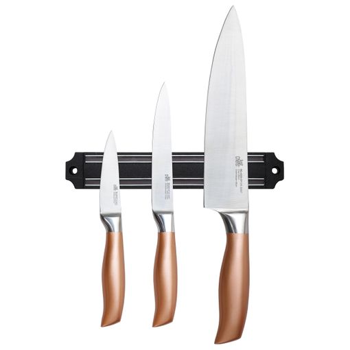 Cuchillo de cocina, juego de 3 cuchillos con funda, cuchillo de chef de 8  pulgadas, cuchillo utilitario de 4.5 pulgadas, cuchillo de chef de pelar de