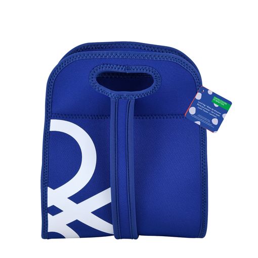 Bolsa Almuerzo 22.5x14x27cm Neopreno Azul Rainbow Be Benetton con Ofertas  en Carrefour