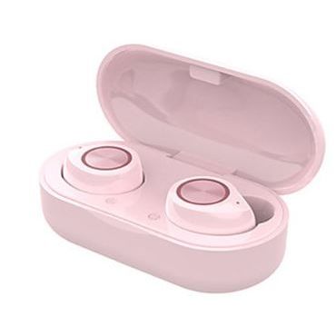 Mini Auriculares Bluetooth Tw60 Rosa