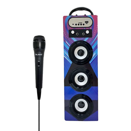 Mini Altavoz Bluetooth con Luz Led Radio y Usb