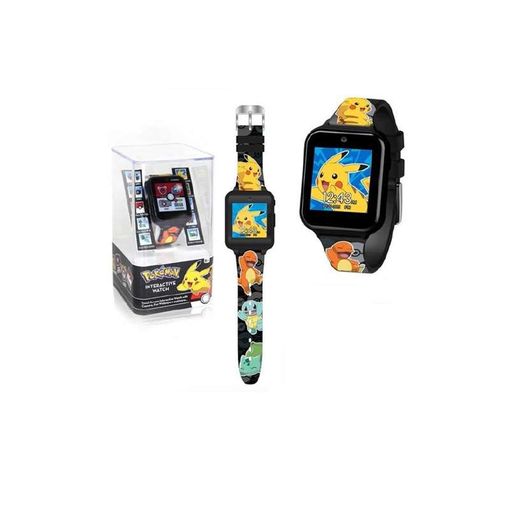 Kids Euroswan - Nintendo Reloj Inteligente  Pokemon,(Calendario,Alarma,cronómetro,Fotos,Videos), Multicolor (POK4231)