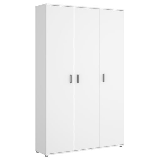 Armario 3 Puertas y 3 Cajones CARREFOUR HOME Milan 180x120x52 cm - Roble