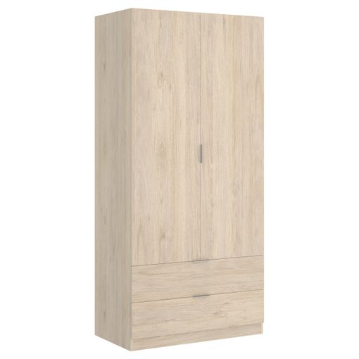 Armario Esquinero Essen 2 Módulos 4 Puertas Natural 184x174x91 Cm con  Ofertas en Carrefour