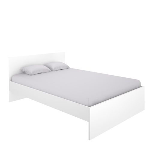 Estructura De Cama - Ely - 85x156x192 - Blanco con Ofertas en Carrefour