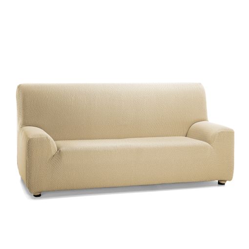 Funda De Sillón Sofá Elástica Adaptable Milan 1 Plaza Eiffel Textile 70 -  110 Cm Marfil con Ofertas en Carrefour