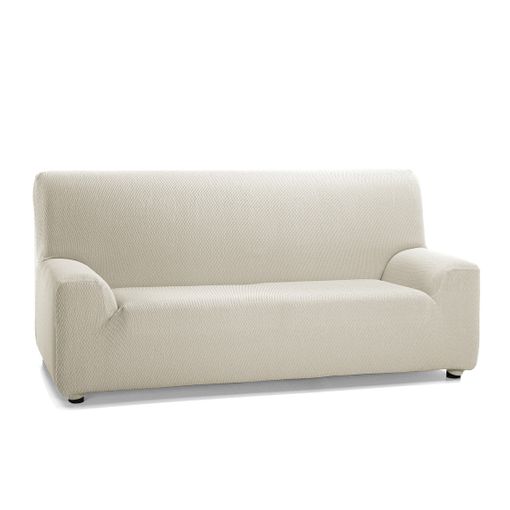 Funda De Sofa Elástica Adaptable Alba, 2 Plazas - 140 - 170 Cm. Marron  Estoralis con Ofertas en Carrefour