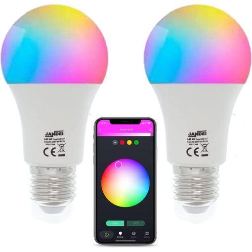 Bombillo Inteligente Regulable Luz Blanca Alexa Google Home Color De La Luz  Blanco 9w