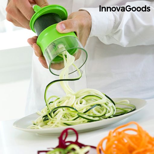 Cortador De Verduras En Espiral Mini Spiralicer Innovagoods con