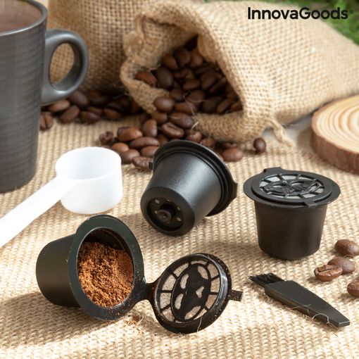 Set De 3 Cápsulas De Café Reutilizables Recoff Innovagoods con Ofertas en  Carrefour