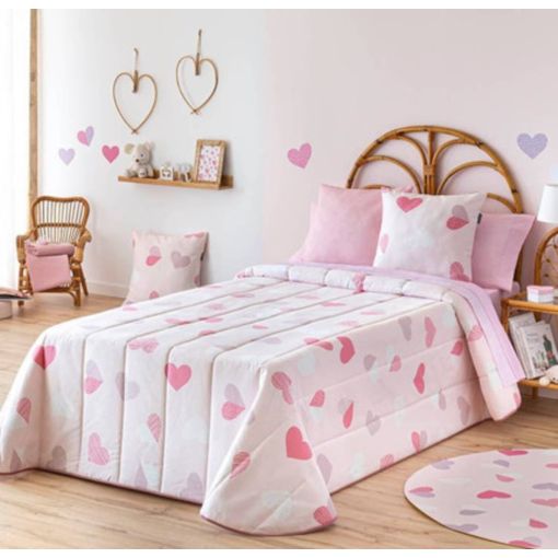 Colcha Bouti Vichy Butterfly Cool Kids Cama 90 con Ofertas en Carrefour