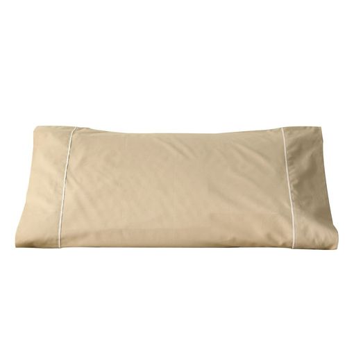 Funda De Almohada Algodón 100% Hilos Beig Don Descanso 135/140 Cm con Ofertas Carrefour | Ofertas Carrefour Online