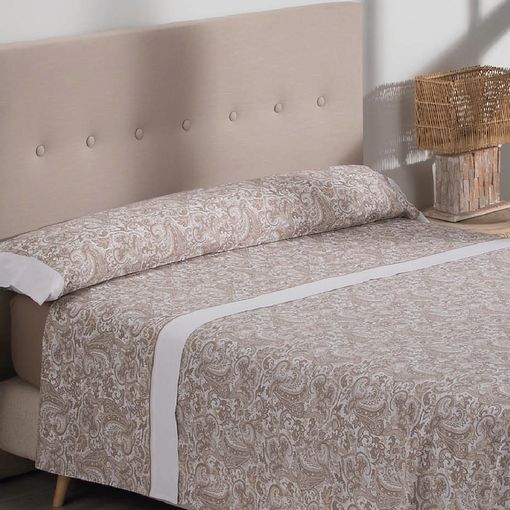 Contrapartida borde localizar Atenea Juego De Sábanas 3 Pzs Beig Don Descanso Cama 150 Beige con Ofertas  en Carrefour | Ofertas Carrefour Online