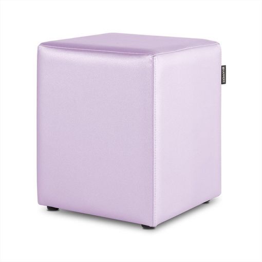 Puff Cubo Arcon Polipiel Indoor Verde Happers