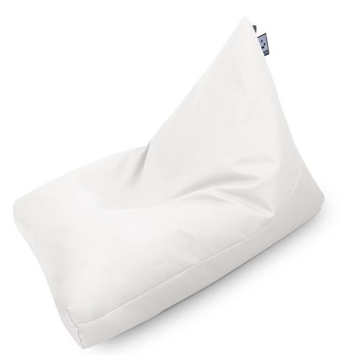 Puff Taburete Polipiel Indoor Blanco Happers con Ofertas en Carrefour