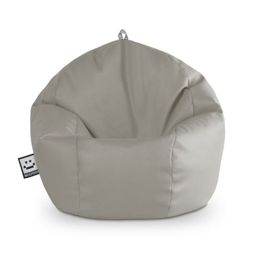 Puff Lounge Polipiel Outdoor Blanco Happers