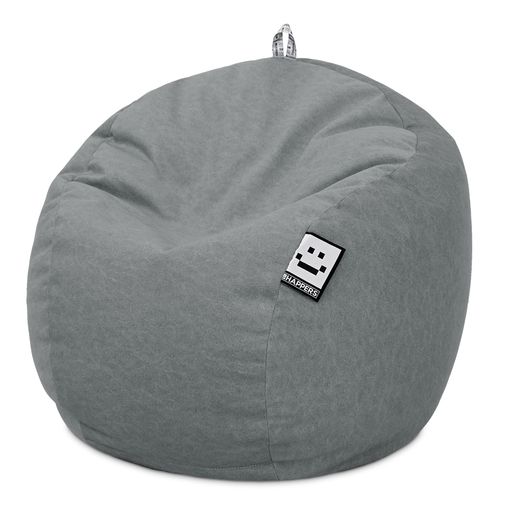 Puff Sillón Con Relleno - Gris con Ofertas en Carrefour