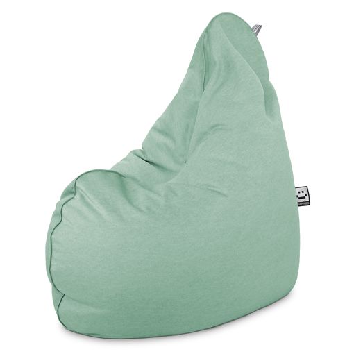 Puff Pera Relax Terciopelo Vintage Menta Xl con Ofertas en