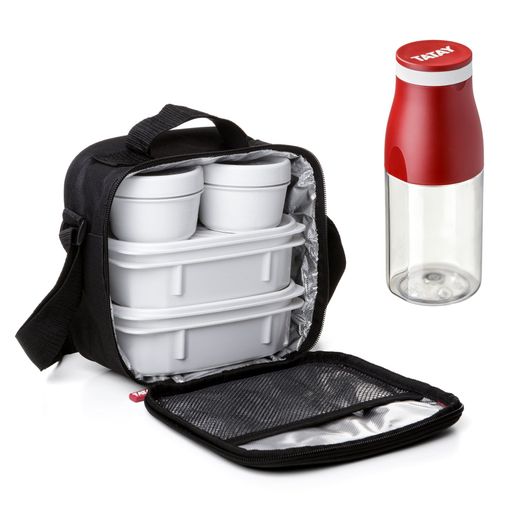 Tatay Kit Bolsa Térmica Porta Alimentos Urban Glass Y Botella Urban Drink,  Denim Blue con Ofertas en Carrefour