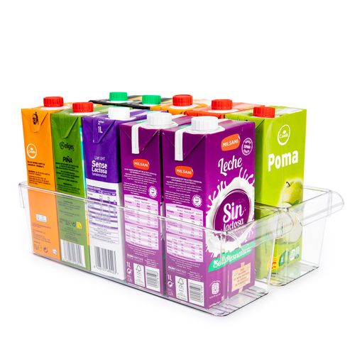 Plastic Forte - Doble Organizador De Latas Rectangular Para Nevera.  Capacidad 20 Uds. con Ofertas en Carrefour