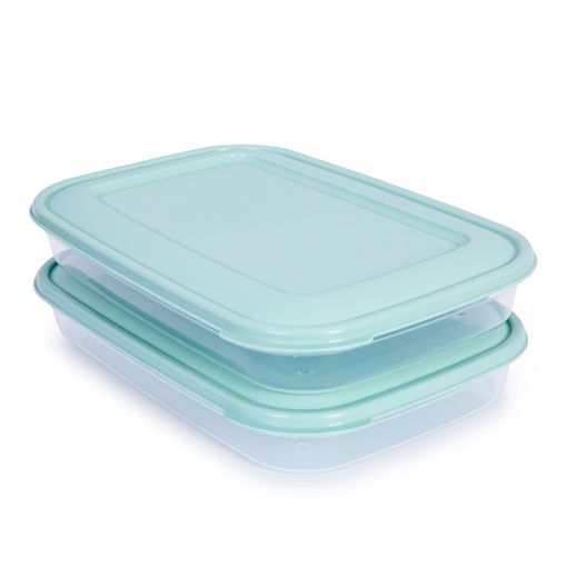 Plastic Forte - Bandeja Rectangular para Descongelar Alimentos con Rejilla.  Marrón