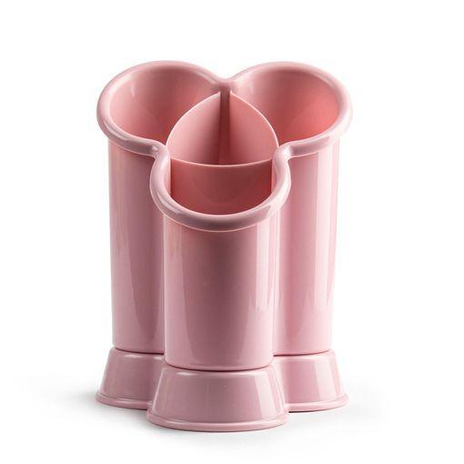 Plastic Forte - Escurre Cubiertos De Cocina Trébol Con Base Incorporada.  Rosa con Ofertas en Carrefour