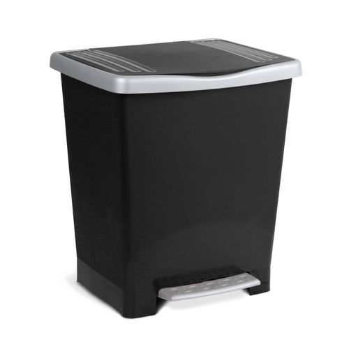 Cubo Basura Con Pedal Plastico Resistente Capacidad 30l con Ofertas en  Carrefour