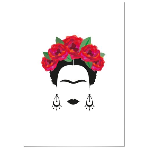 Panorama Póster Frida Kahlo 100x70cm - Impreso En Papel De Alta Calidad De  250gr - Póster Pared - Láminas Para Enmarcar - Cuadros Decoración Salón - Pósters  Decorativos - Cuadros Modernos con