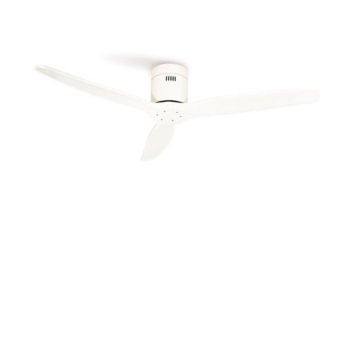 Create - Windcalm DC - Ventilador de Techo 40W Silencioso Ø132 cm - 6  velocidades, Función verano/invierno - Niquel y madera oscura. » Chollometro