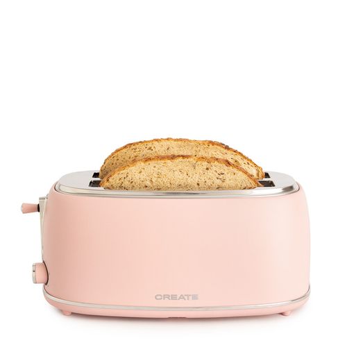 Tostadora De Pan , Xl , Rosa Pastel , Create - Toast Retro Stylance con  Ofertas en Carrefour