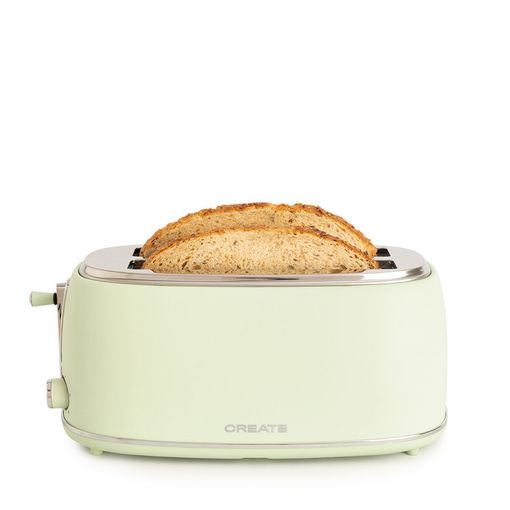 Tostadora De Pan , Xl , Verde Pastel , Create - Toast Retro Stylance con  Ofertas en Carrefour