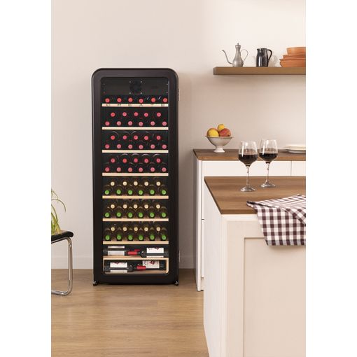 PACK WINECOOLER RETRO M Vinoteca eléctrica de 12 botellas + WINE OPENER  Sacacorchos Descorchador Eléctrico - Create