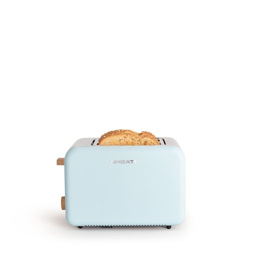 SMEG Tostadora retro de 2 rebanadas (verde pastel)