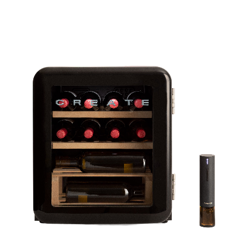 Bolero GrandSommelier 1230 CoolWood Vinoteca 12 botellas Cecotec